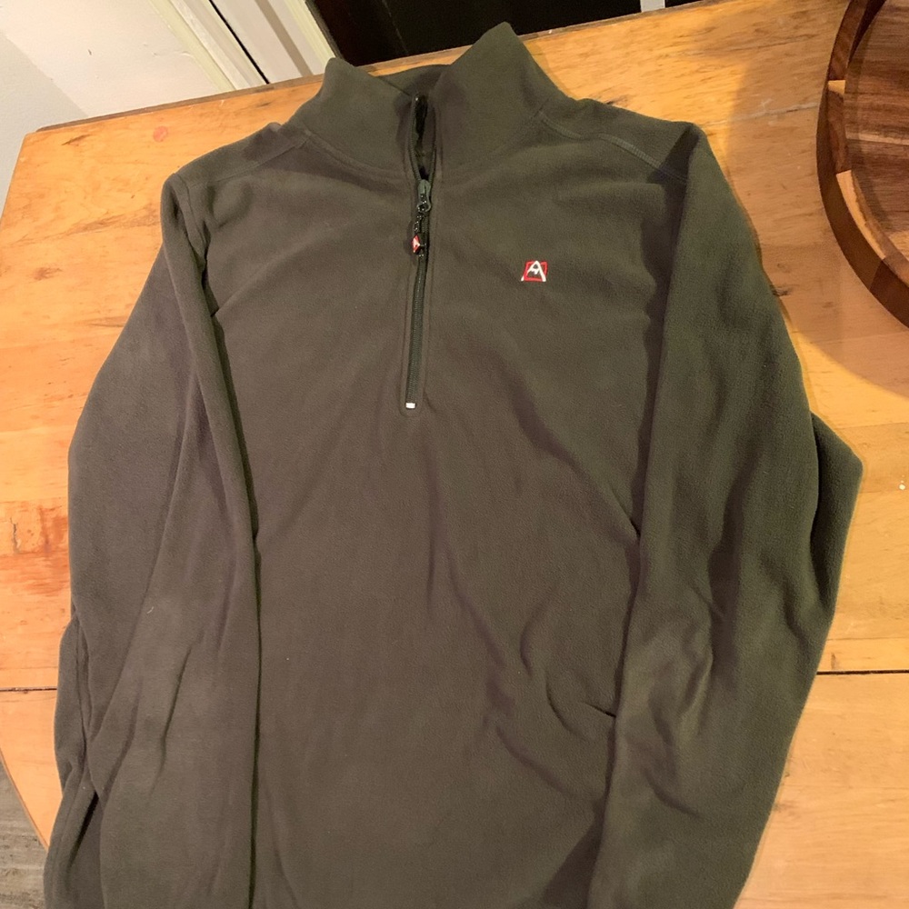 Avalanche Green Fleece Quarter-Zip - Medium